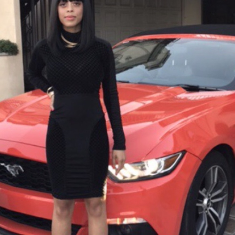 House of CB Black Dress